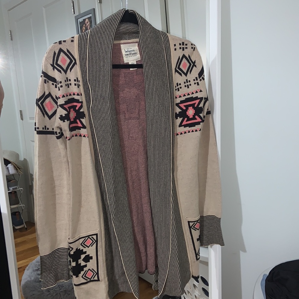 Tribal cardigan